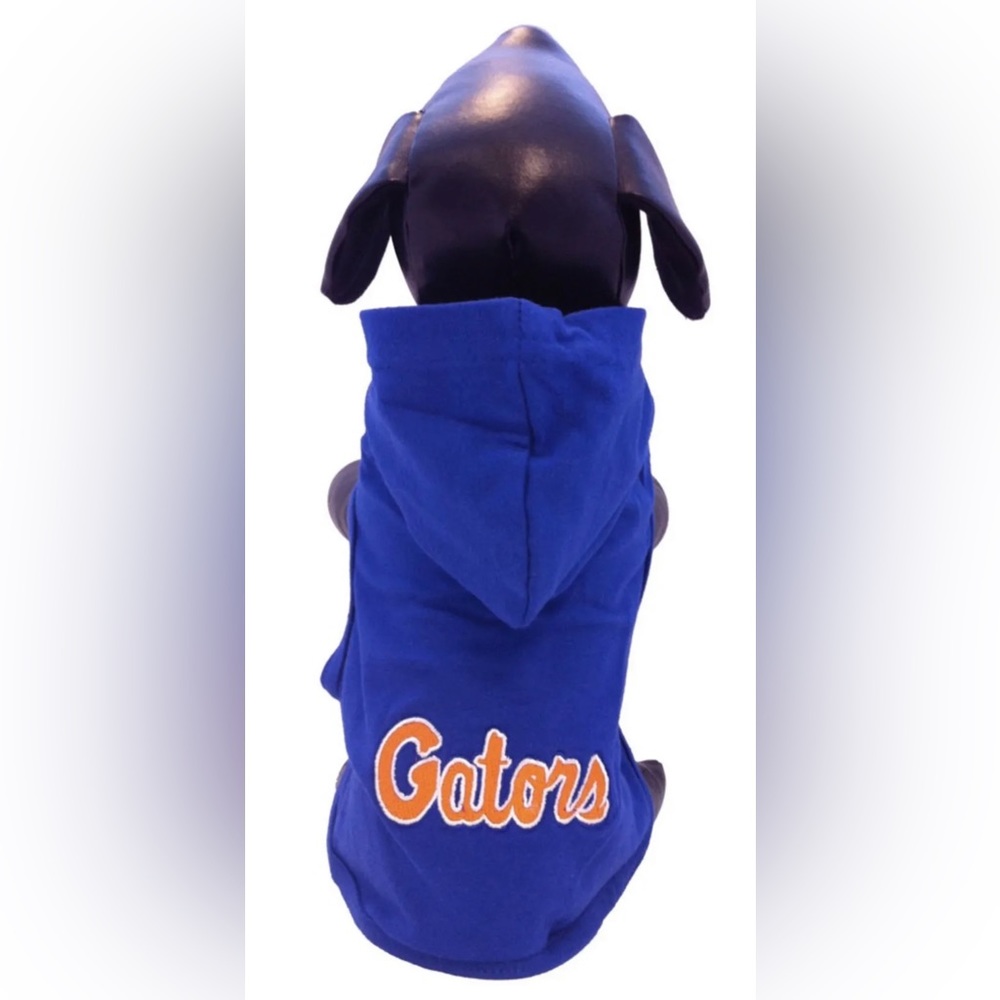 All Star Dogs - NCAA- UF Gators Collegiate Cotton Lycra Hooded Shirt Size S